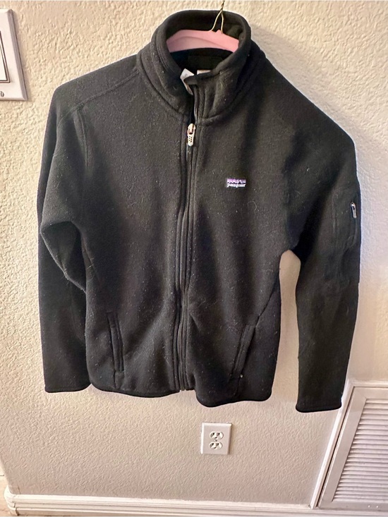 Patagonia Jackets & Blazers - Patagonia Women's ' Black Full-Zip Fleece Better Sweater Jacket